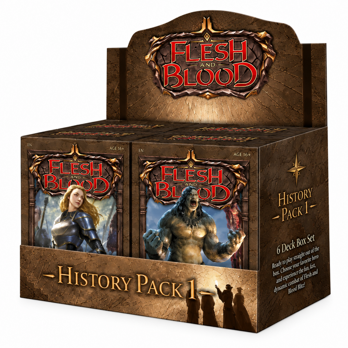 Flesh and Blood – History Pack 1 Blitz Deck Display