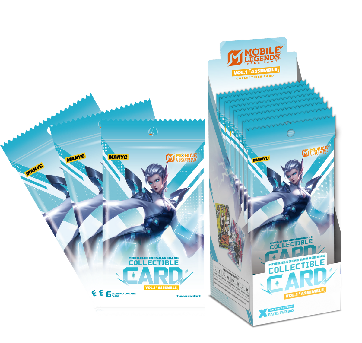 Mobile Legends: Bang Bang Collectible Cards – Treasure Box