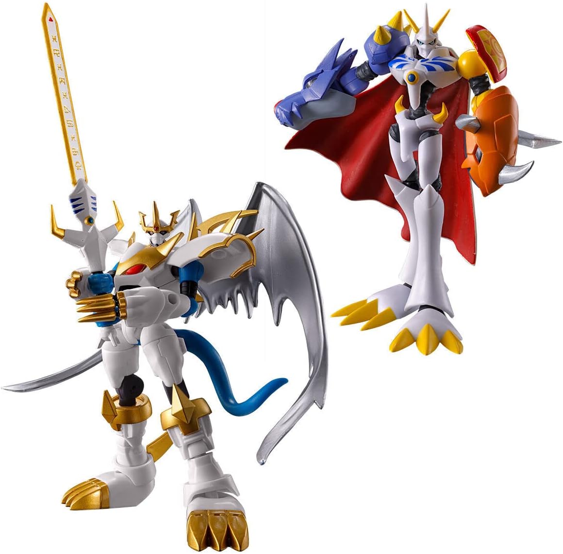 SHODO Digimon Imperialdramon: Paladin Mode & Omegamon – Bandai