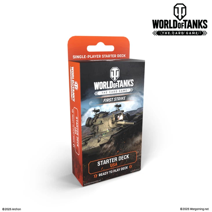 World of Tanks: The Card Game – USA First Strike Starter Deck