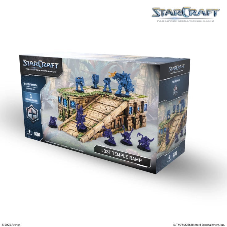 StarCraft® LOST TEMPLE RAMP - TERRAIN EXPANSION SET