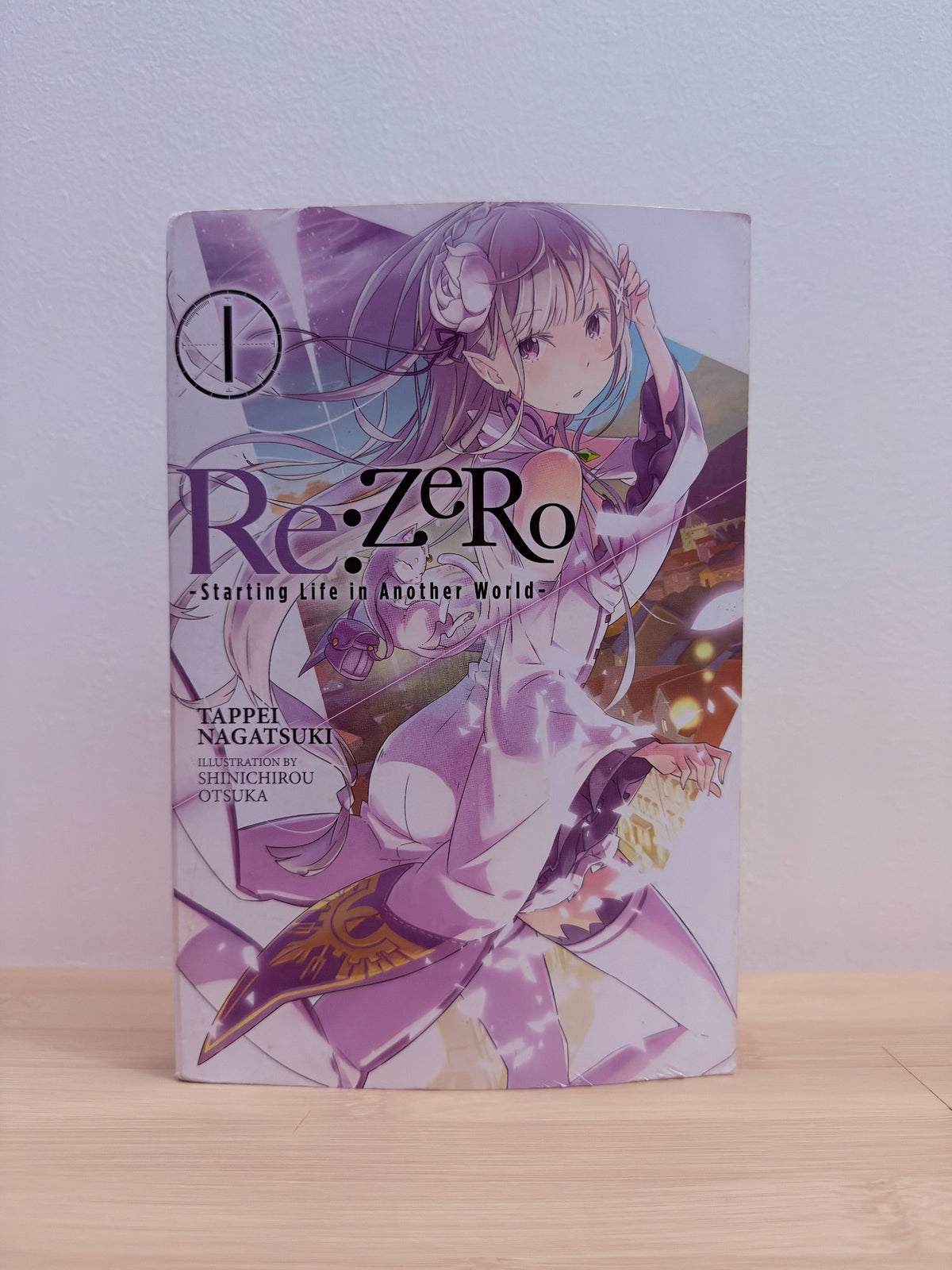 Re:ZERO -Starting Life in Another World- Vol. 1 – English Light Novel - pre-owned book lot