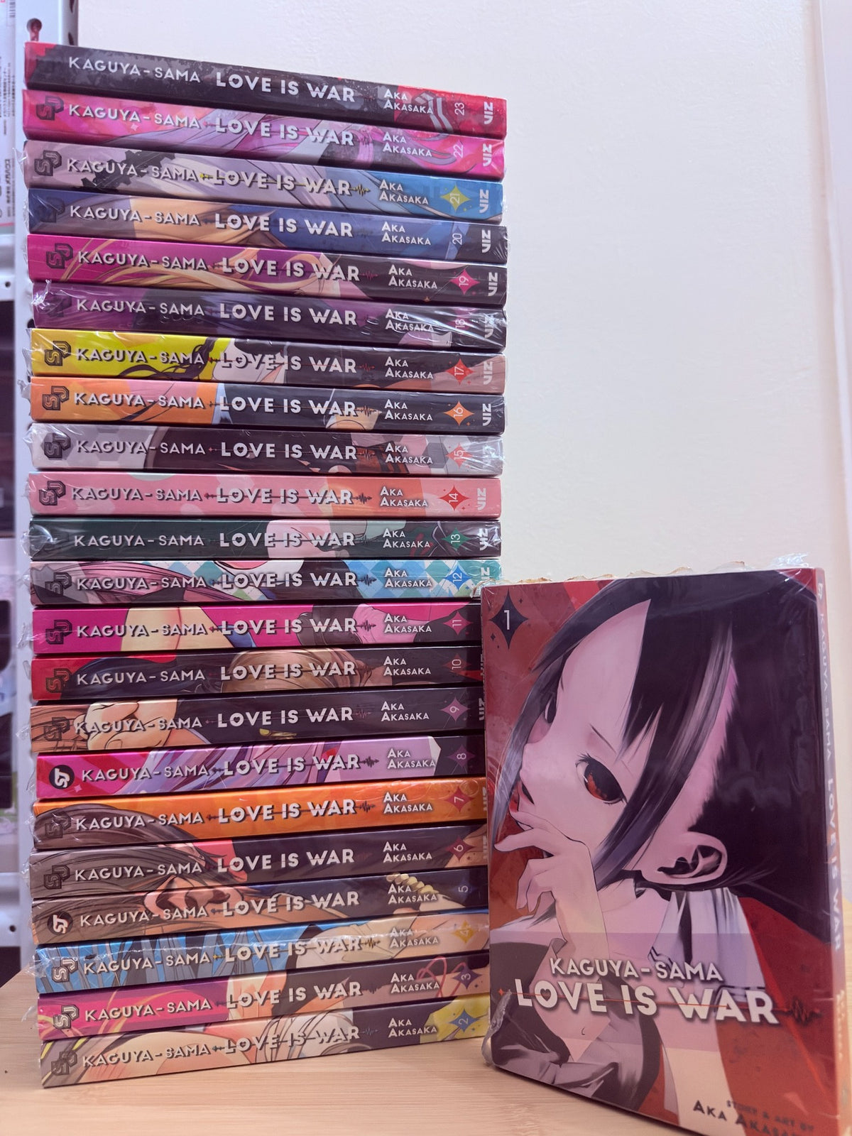 Kaguya-sama: Love Is War English Manga – Vols. 1–23 | 23-Book Set - pre-owned book lot