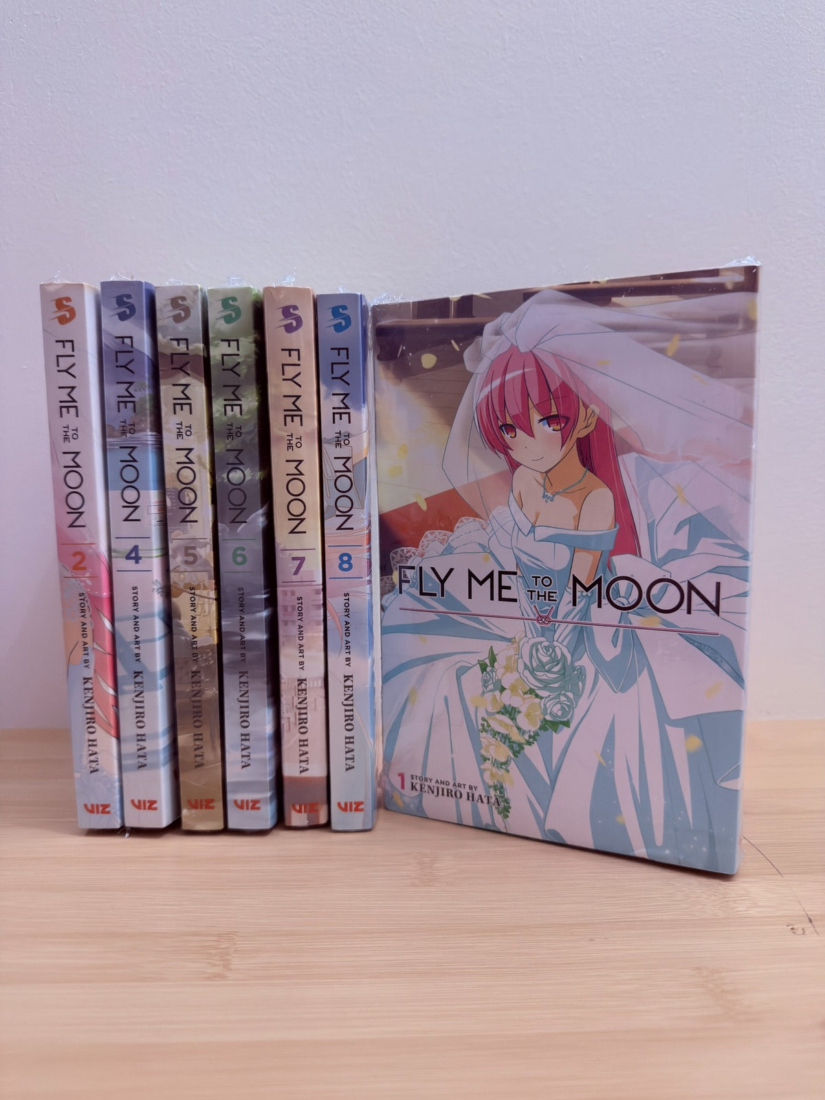 Fly Me to the Moon English Manga – Vols. 1, 2 & 4–8 | 7-Book Lot - pre-owned book lot