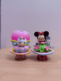 Disney Daisy Duck + Minnie Mouse Magic Display Figures – 2-Piece Loose Lot - pre-owned collectible