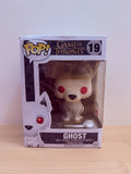 Funko Pop! Game of Thrones Ghost #19 – Worn Box - pre-owned collectible
