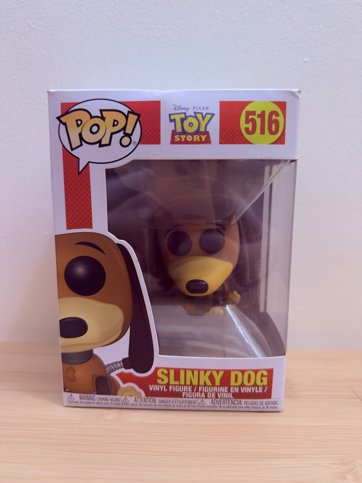 Toy Story Slinky Dog Funko Pop! #516 – Boxed - pre-owned collectible