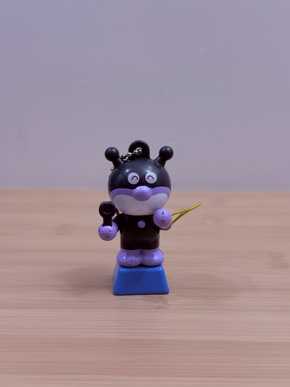Anpanman Baikinman Mini Figure / Keychain | Loose - pre-owned collectible