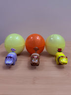 Bandai Gashapon Beko 3-Piece Lot – Morning Glory, Rose & Saturn - pre-owned collectible