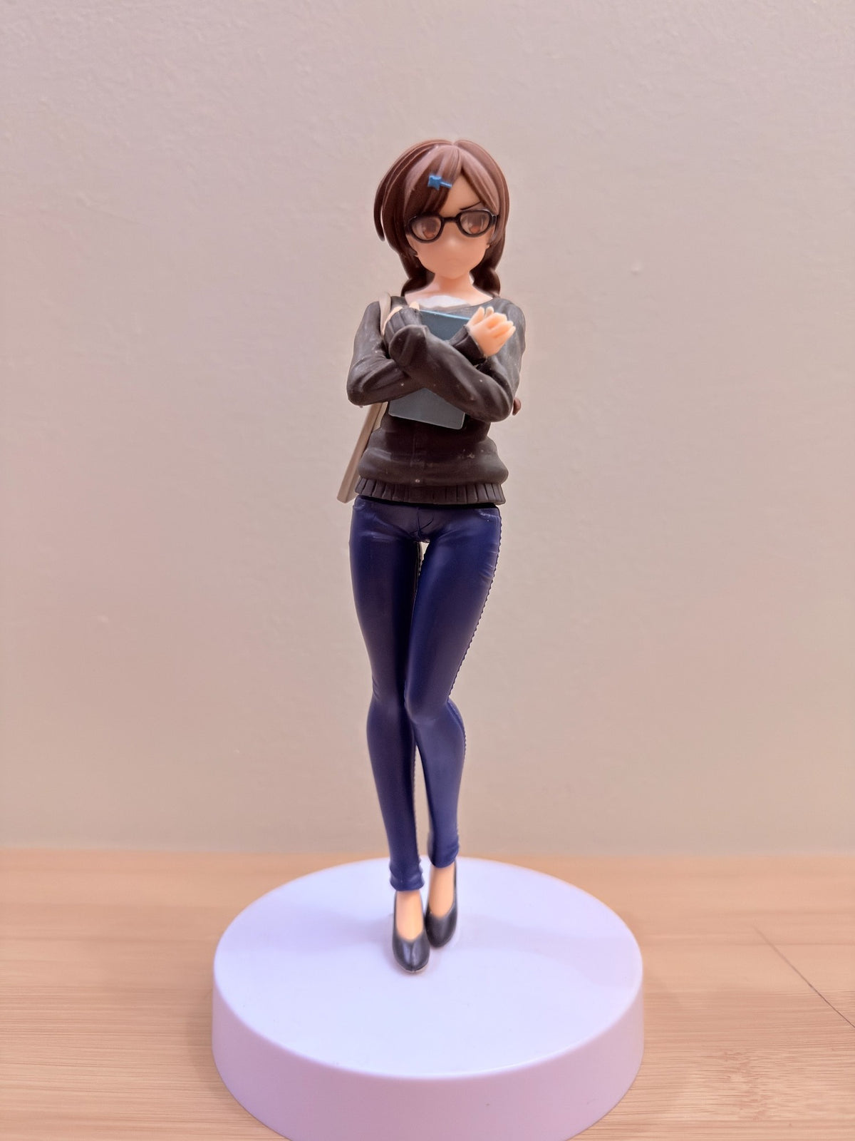 Rent-A-Girlfriend Chizuru Ichinose Figure – Glasses / Campus Look - pre-owned collectible