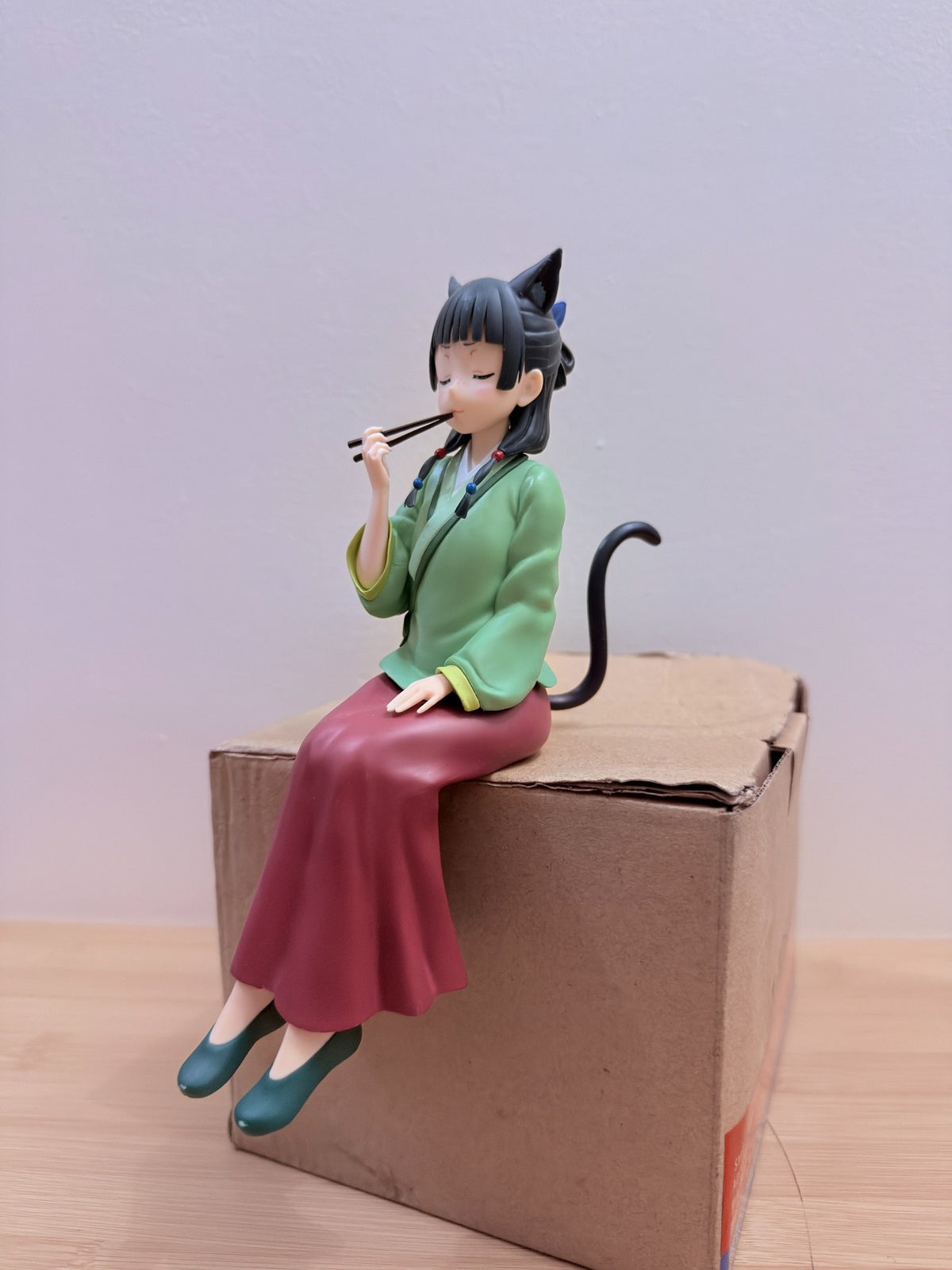 The Apothecary Diaries Maomao Cat Ears Sitting Figure – Banpresto - pre-owned collectible