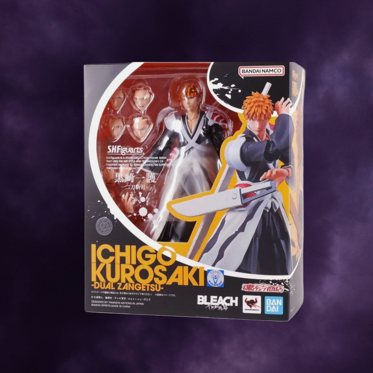 S.H.Figuarts Ichigo Kurosaki -Dual Zangetsu- – Bandai Spirits