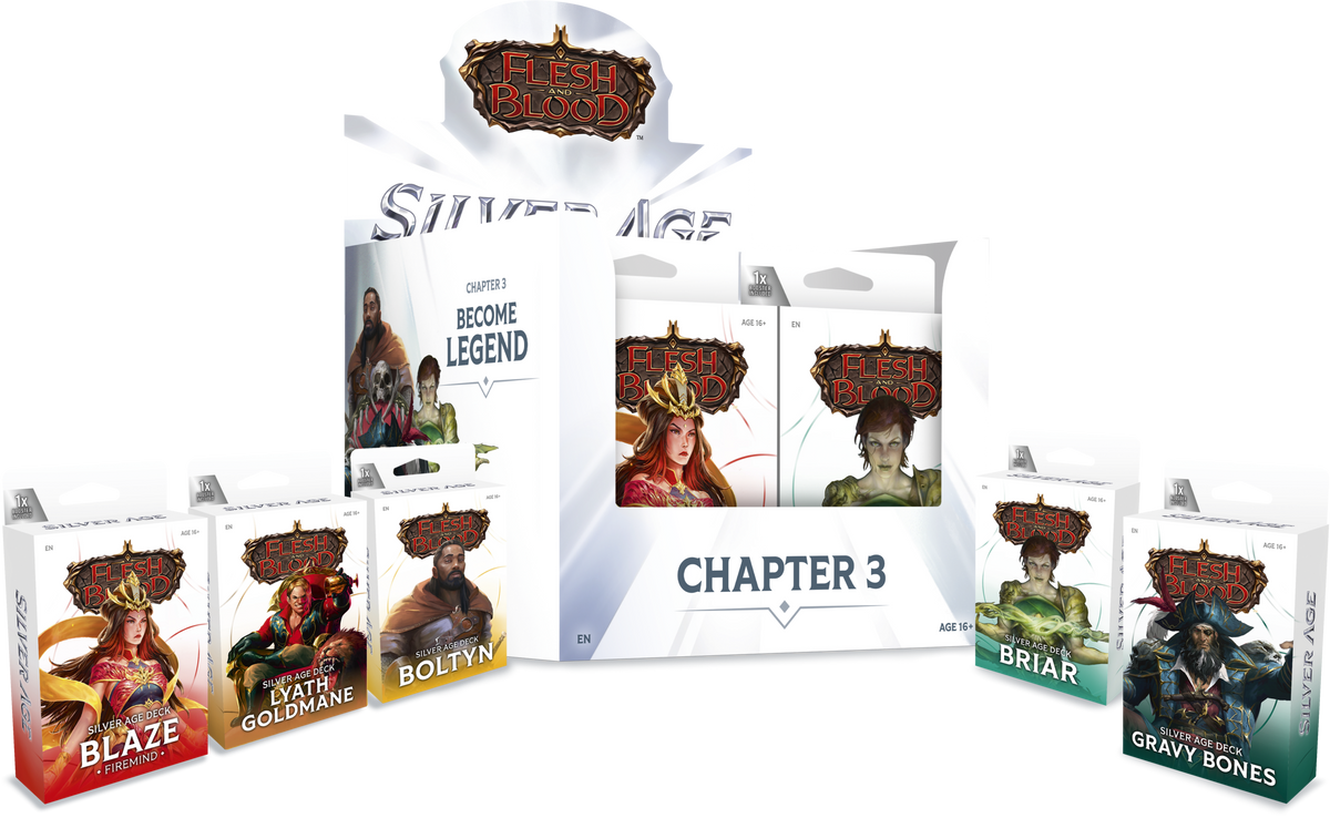 Flesh and Blood – Silver Age Chapter 3 Deck Display