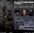1/6 Russian Spetsnaz MVD SOBR Lynx PKM Gunner
