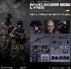 1/6 Russian Spetsnaz MVD SOBR Lynx PKM Gunner