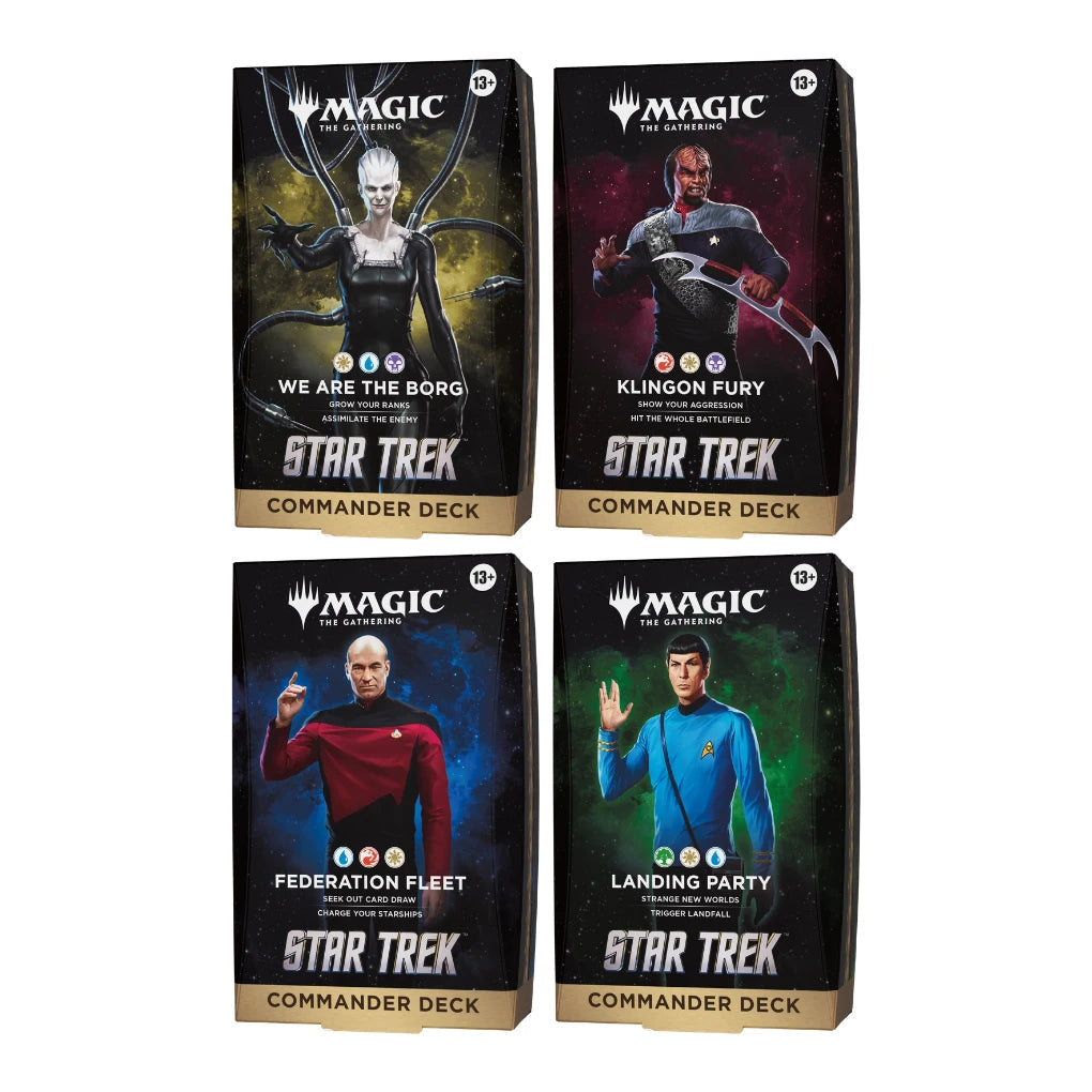 Magic: The Gathering – Star Trek Commander Deck Display