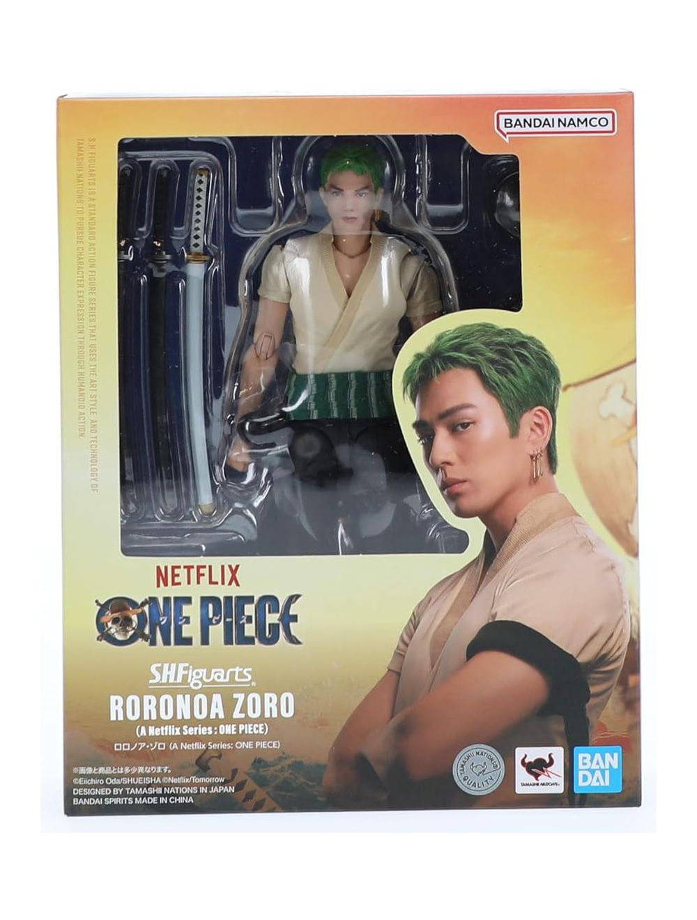 S.H.Figuarts Roronoa Zoro (Netflix's ONE PIECE) – Bandai Spirits