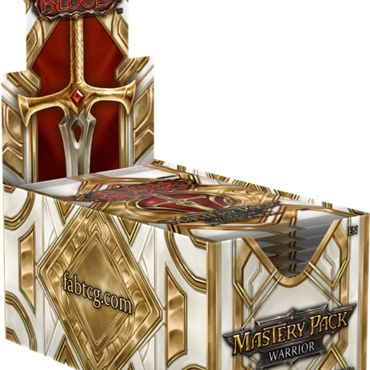 Flesh and Blood – Mastery Pack: Warrior Booster Display