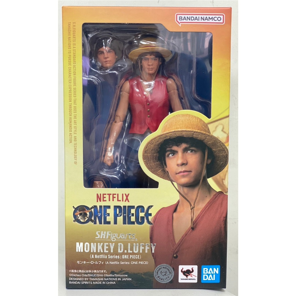 S.H.Figuarts Monkey D. Luffy (Netflix's ONE PIECE) – Bandai Spirits