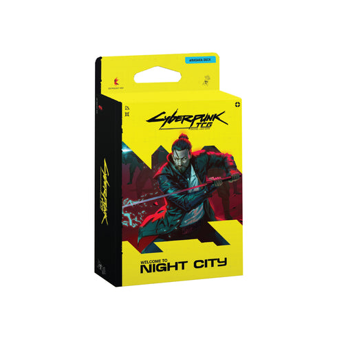 Cyberpunk TCG – Welcome to Night City Starter Deck: Embracing Power