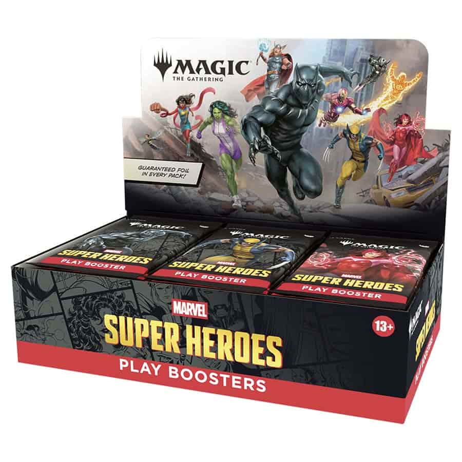 Magic: The Gathering – Marvel Super Heroes Play Booster Box