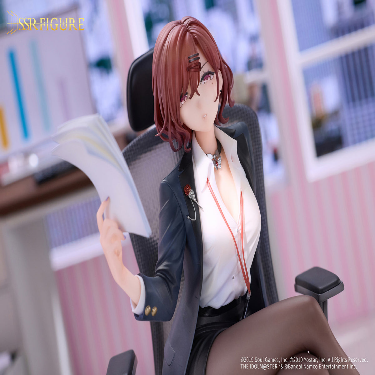 THE IDOLM@STER SHINY COLORS × Mahjong Soul Madoka Higuchi Effortless Work Ver. 1/7